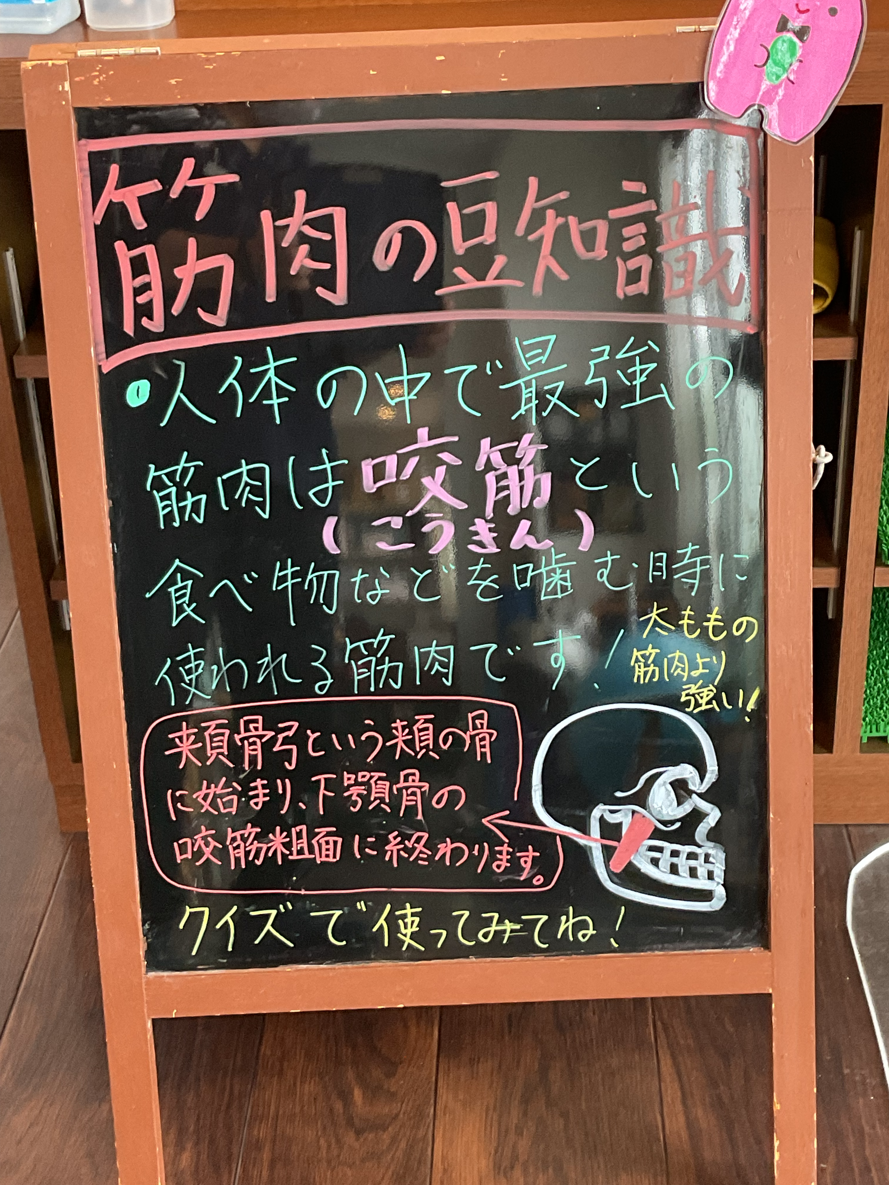 本日の徒然ブラックボード