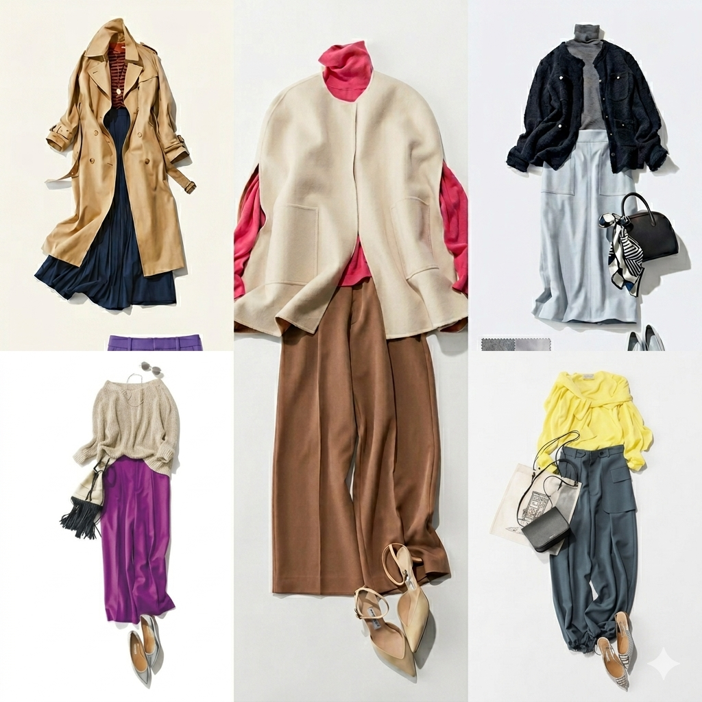 岡山パーソナルカラーコーデ