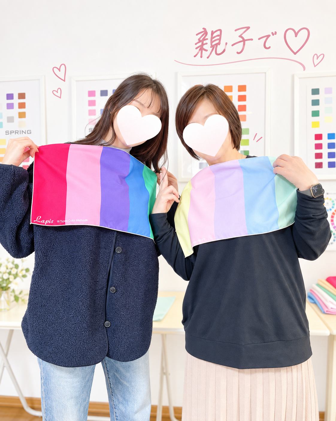 ペア診断岡山パーソナルカラー 