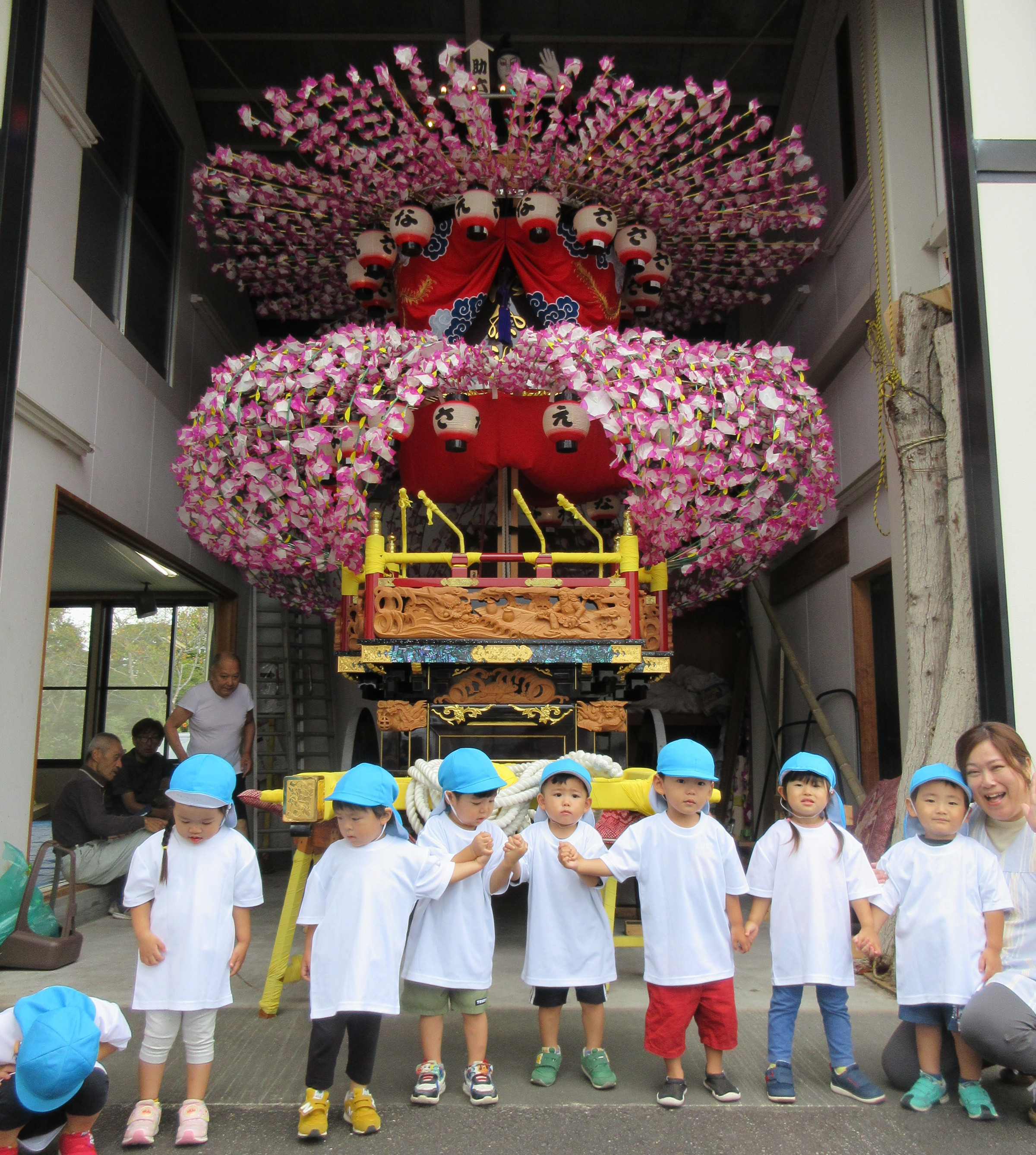 お祭りは楽しいね！