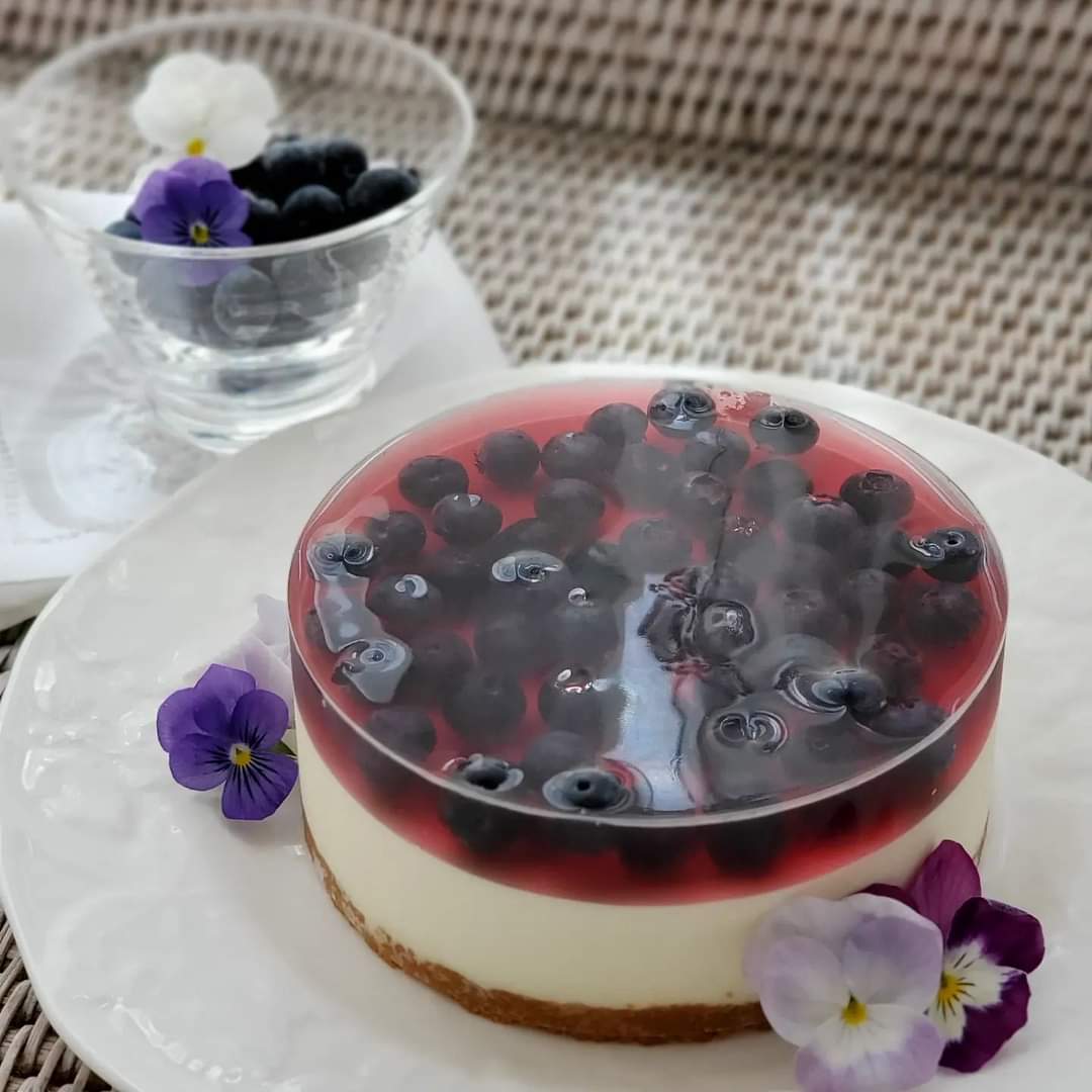 ブルーベリーゼリーサラダのレシピ