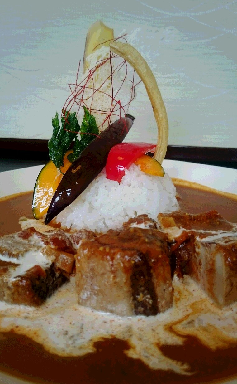豚の角煮カレー