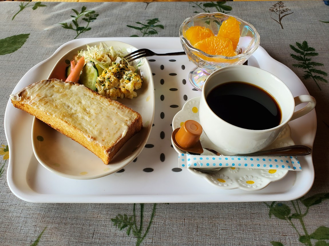 かふぇメニュー　モーニングセット