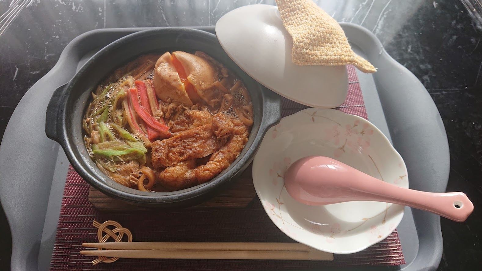 『味噌煮込みうどん』始めました