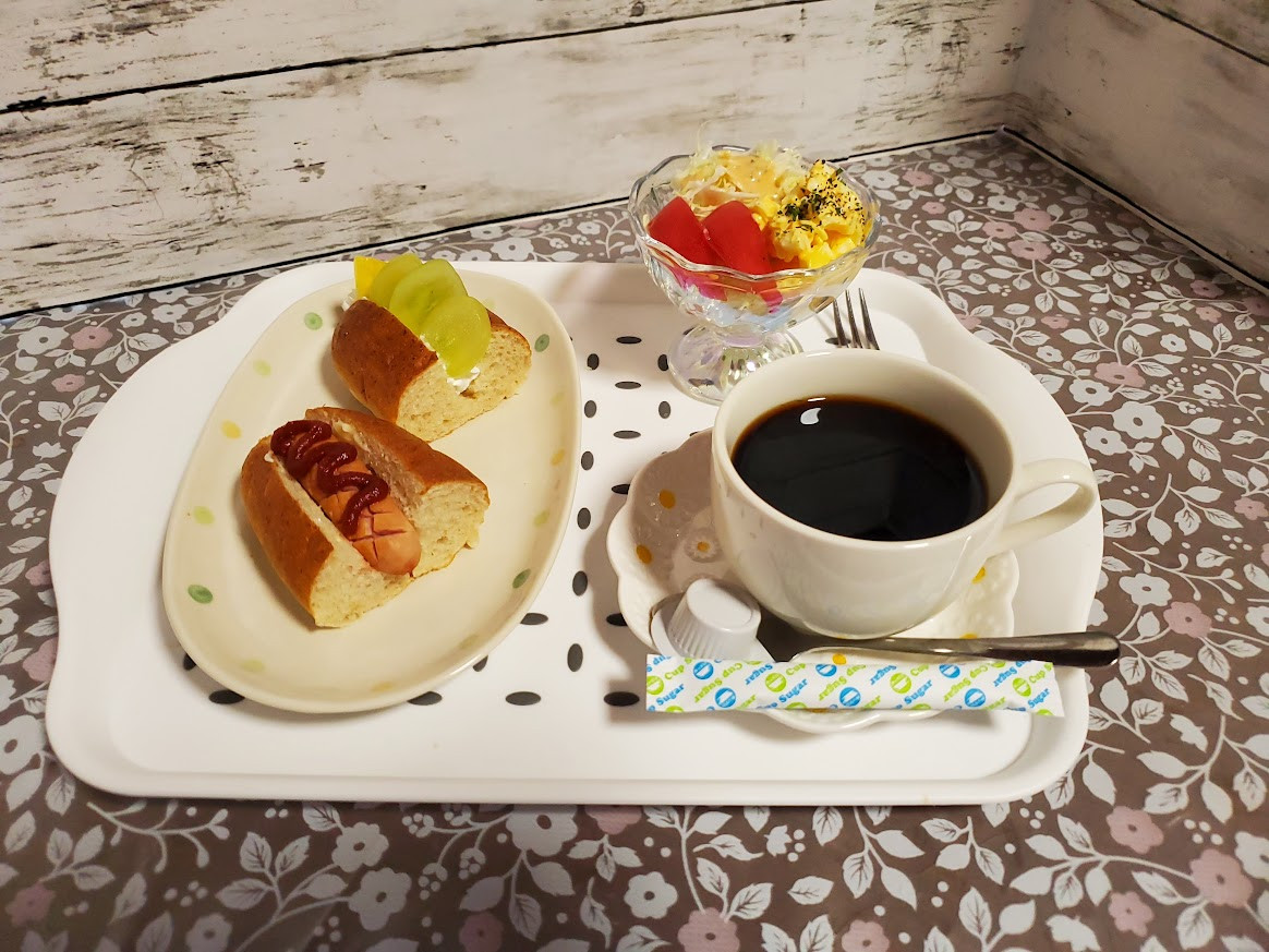 かふぇメニュー　モーニングセット