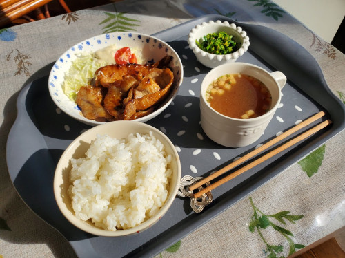 メニューのご紹介【豚の生姜焼き】🐷