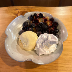 ブルーベリーワッフル