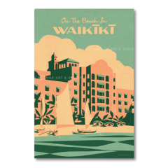 On The Beach In Waikiki .png