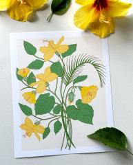 Straight from my garden and into your home. The Yellow Hibiscus bouquet is a bundle of all the l.jpg