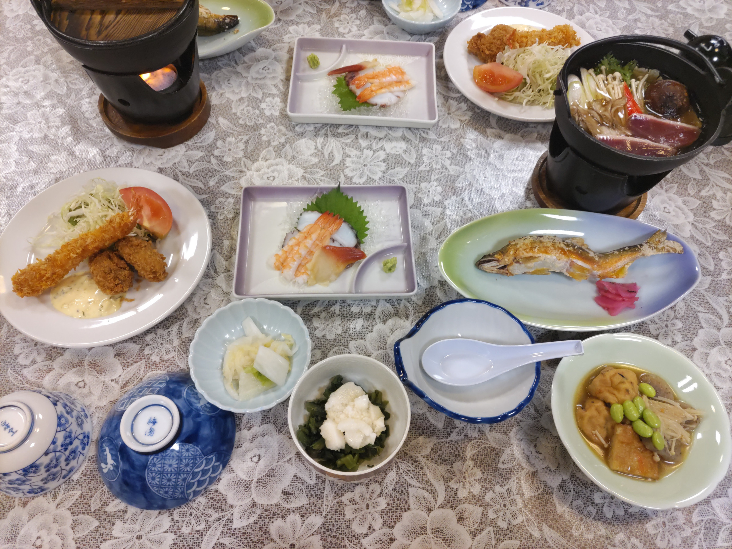 夕食