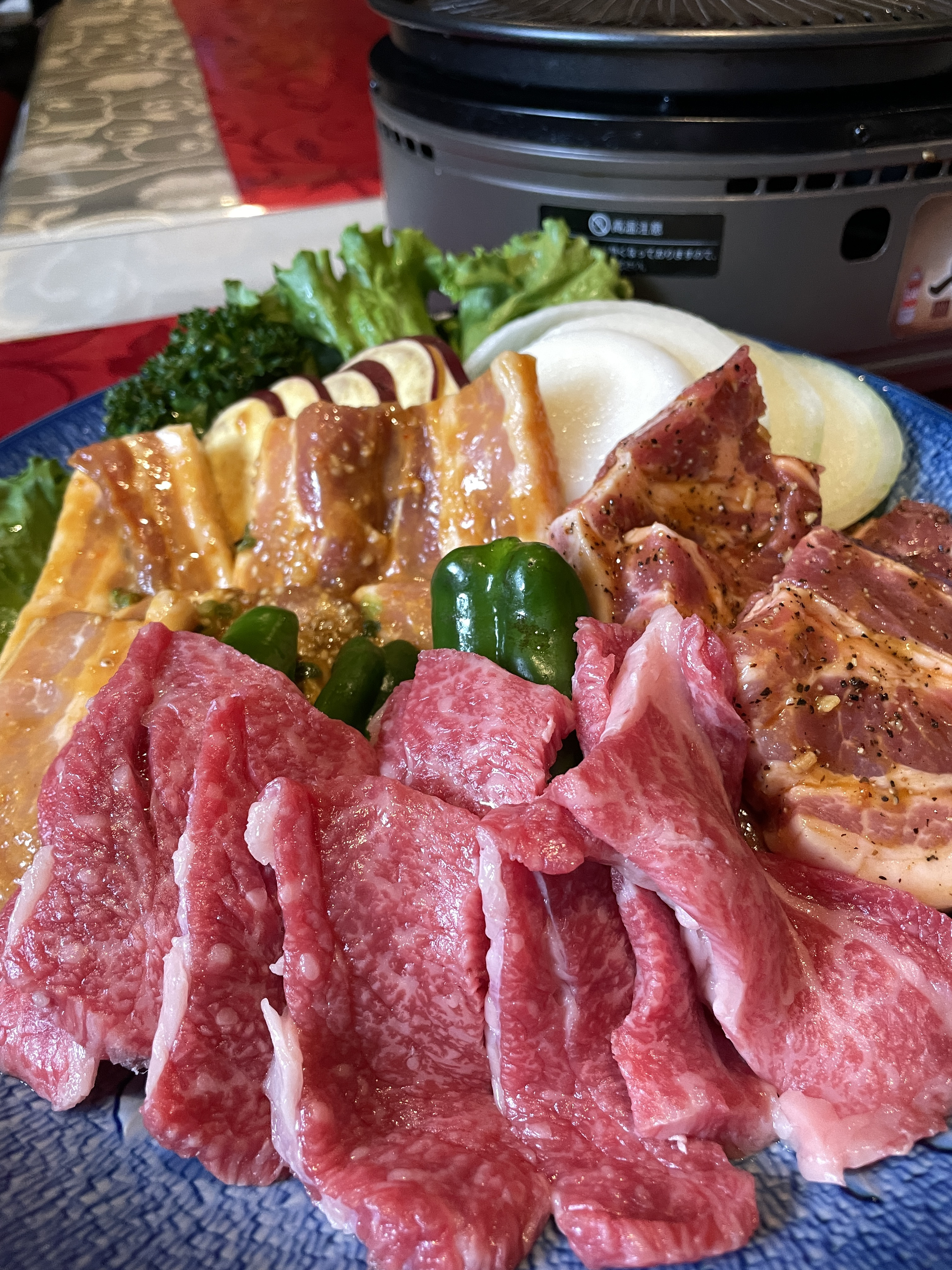 焼き肉3人分