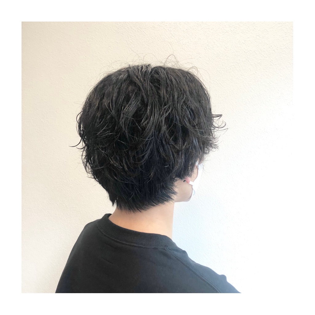 men's perm 。