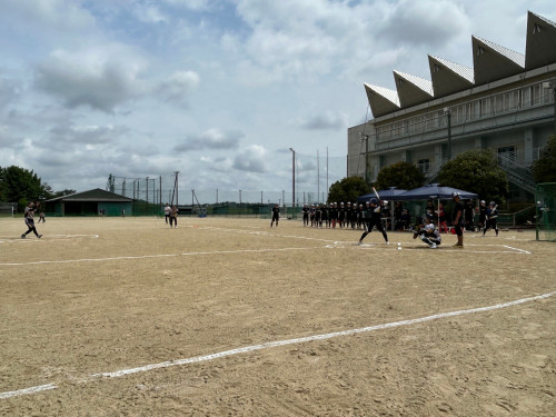 鈴鹿高校さんと練習試合