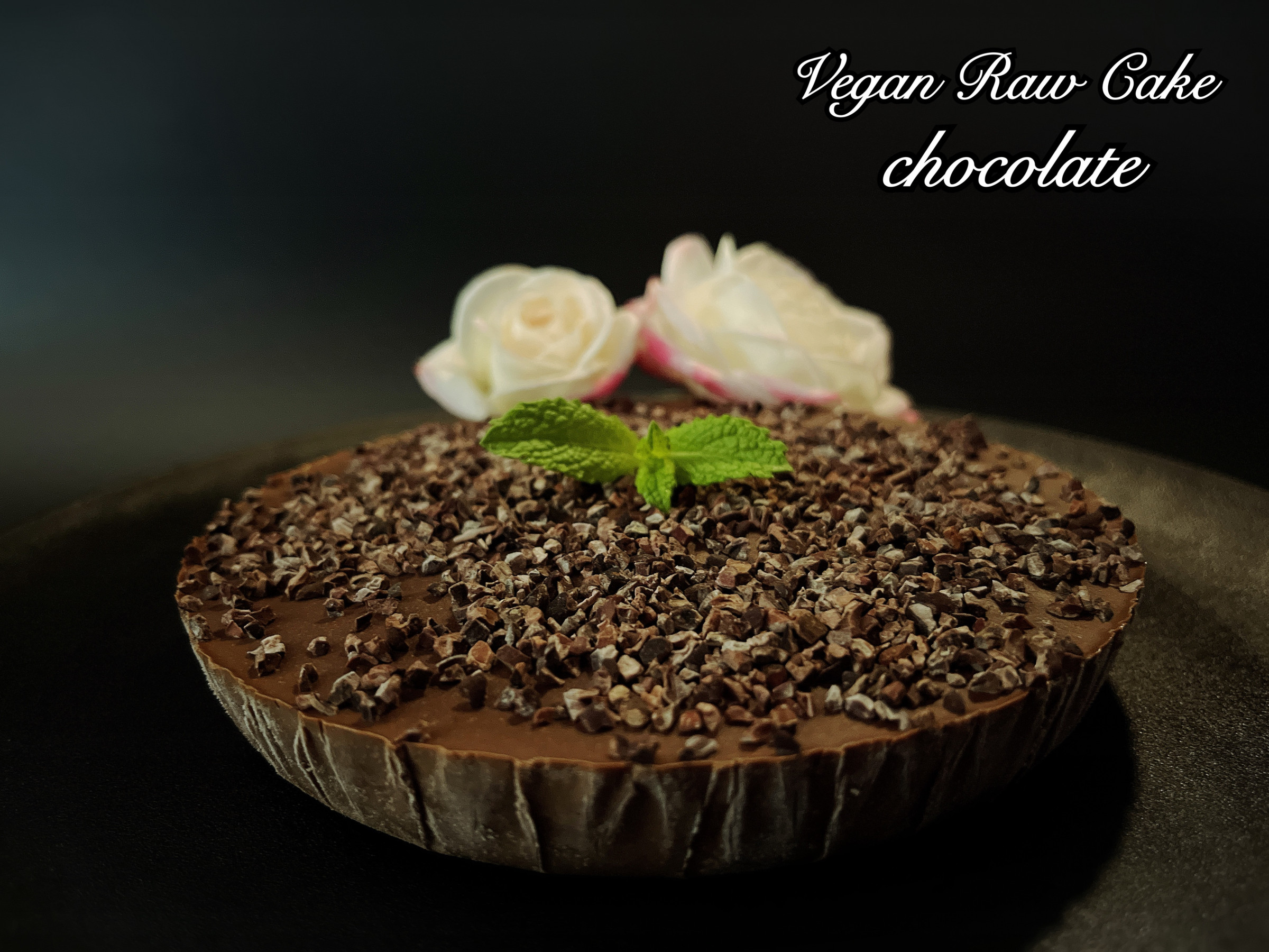 Vegan Raw Cake Chocolate