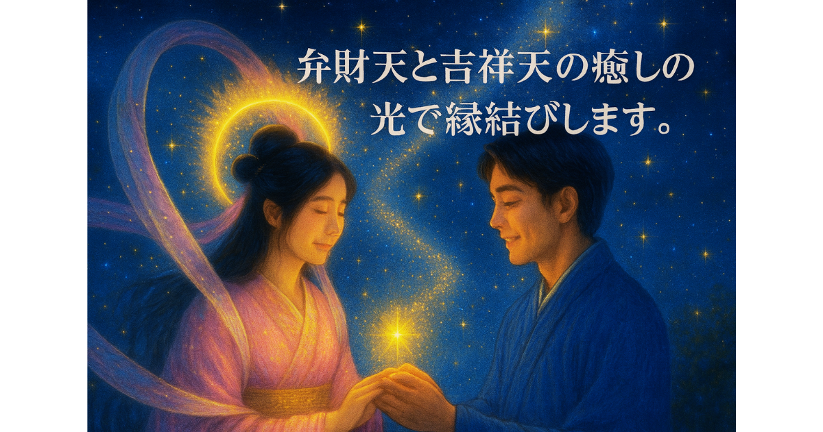 吉祥天と弁財天の縁結びヒーリング