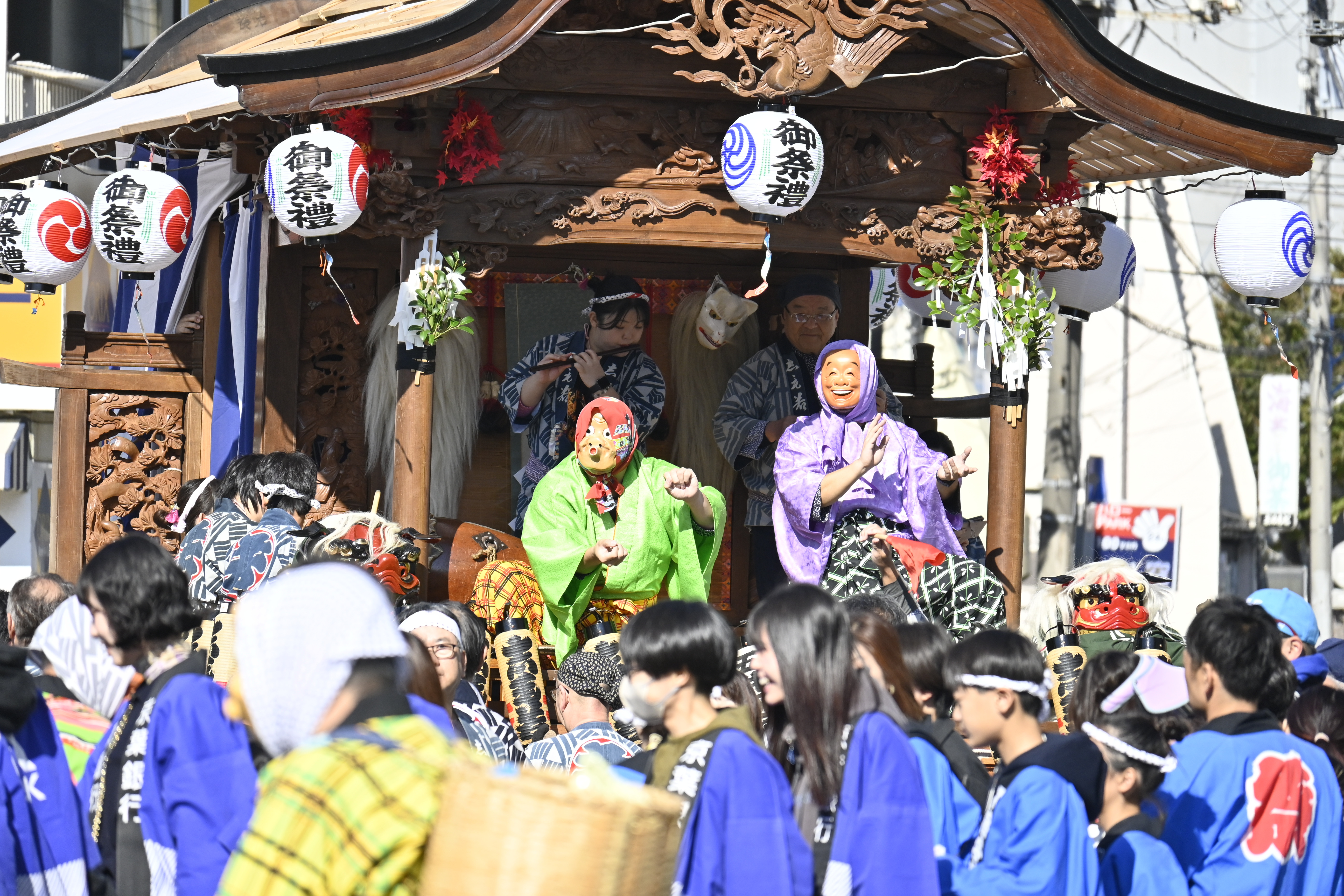 五井地区の秋祭り