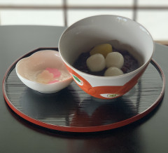 ぜんざいお抹茶セット