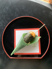 少し甘いお醤油の磯辺だんごはいかがでしょう