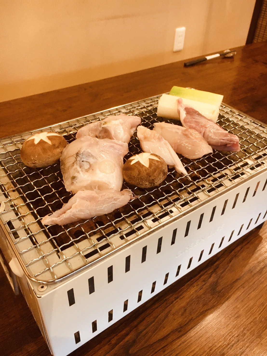 炭火焼きふぐ