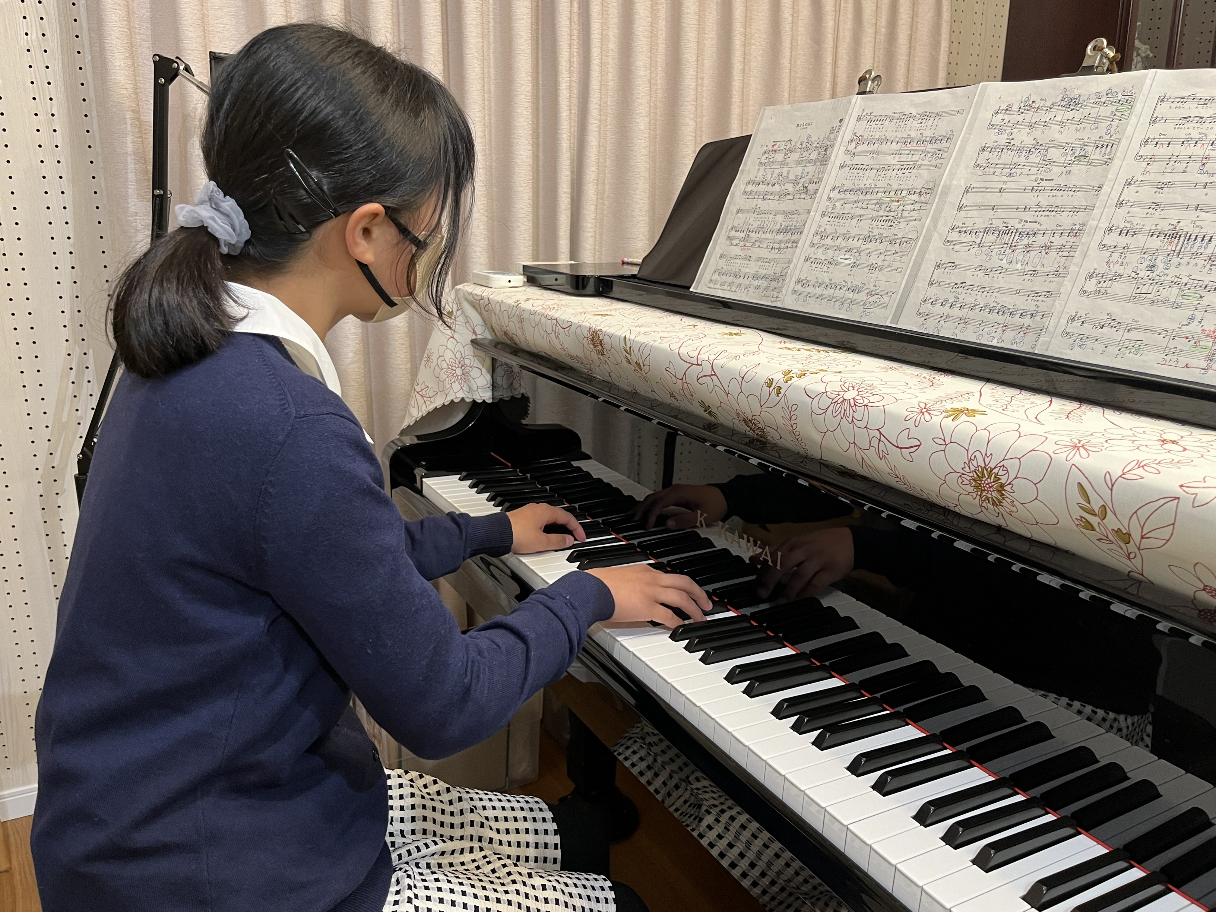 💙【卒業式で感動の伴奏】６年生の生徒さん（東松山市、竹内ピアノ教室）