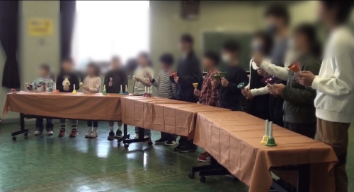 💖年度末のお楽しみ会【きみも🔔ベル名人に❢】開催🎵（東松山市、竹内ピアノ教室）