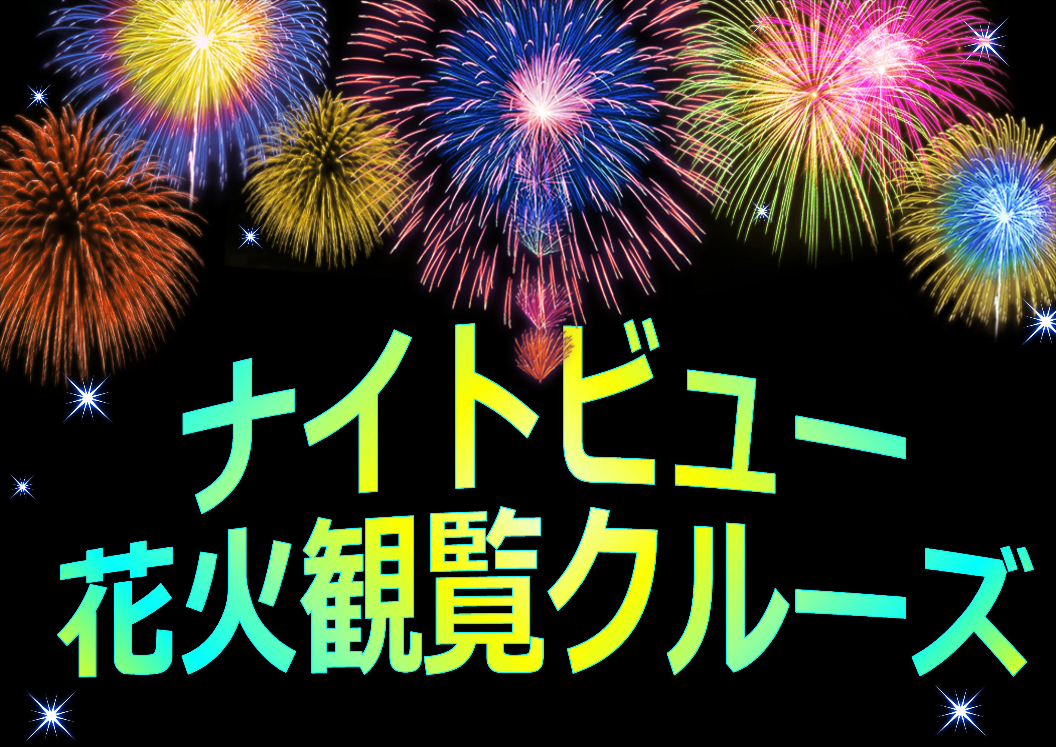 【12/31】ナイトビュー＆花火観覧クルーズ　予約不可