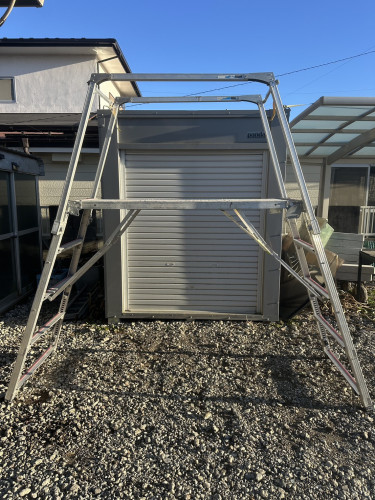 取手市のお客様よりナカオ手すり付き立ち馬楽駝18号 SKY-18　レンタルご依頼を頂きました。