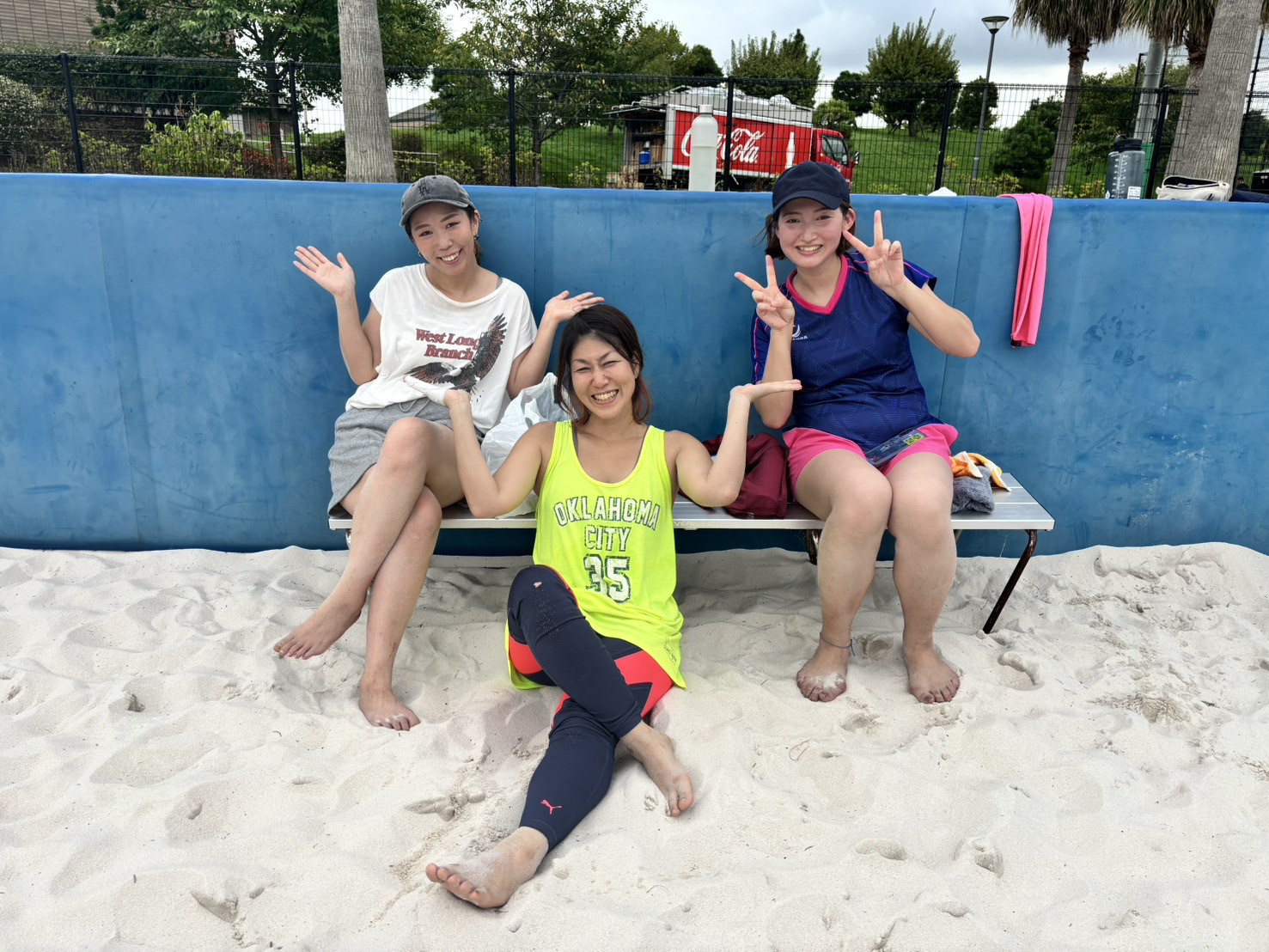 小雨決行！10/4ビーチバレー