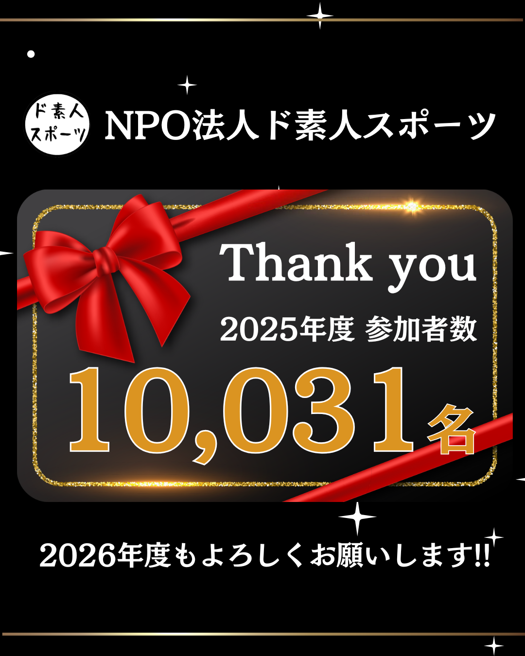 2025年度の参加者が1万人を達成しました