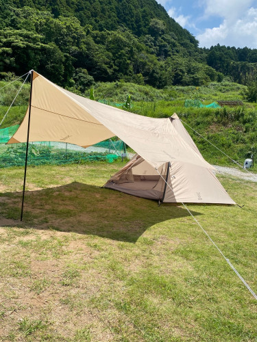 テントとタープのレンタルございます