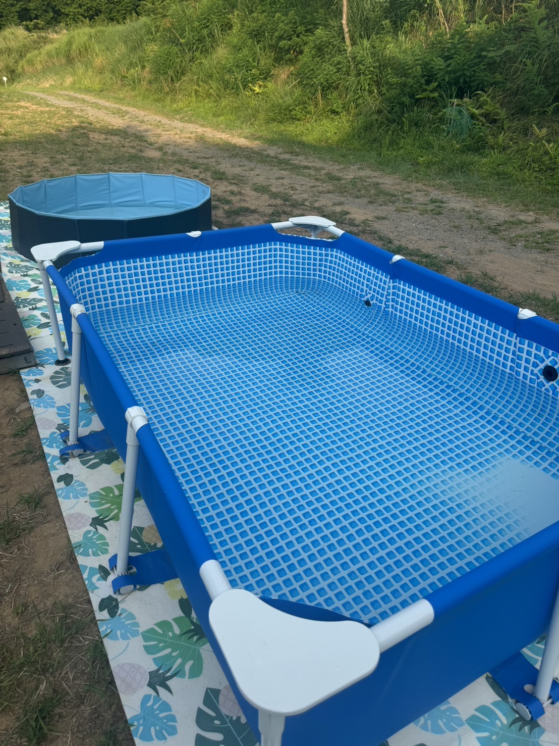 夏の水遊び広場開催中です