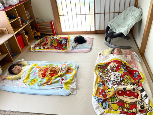 新入児のお友達。慣らし保育終了！