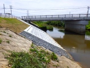 令和5年度県道改06431-001号　青木橋旧橋撤去工事