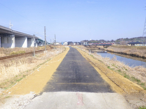令和6年度社河川A国補14-002号　砂押川堤防舗装工事