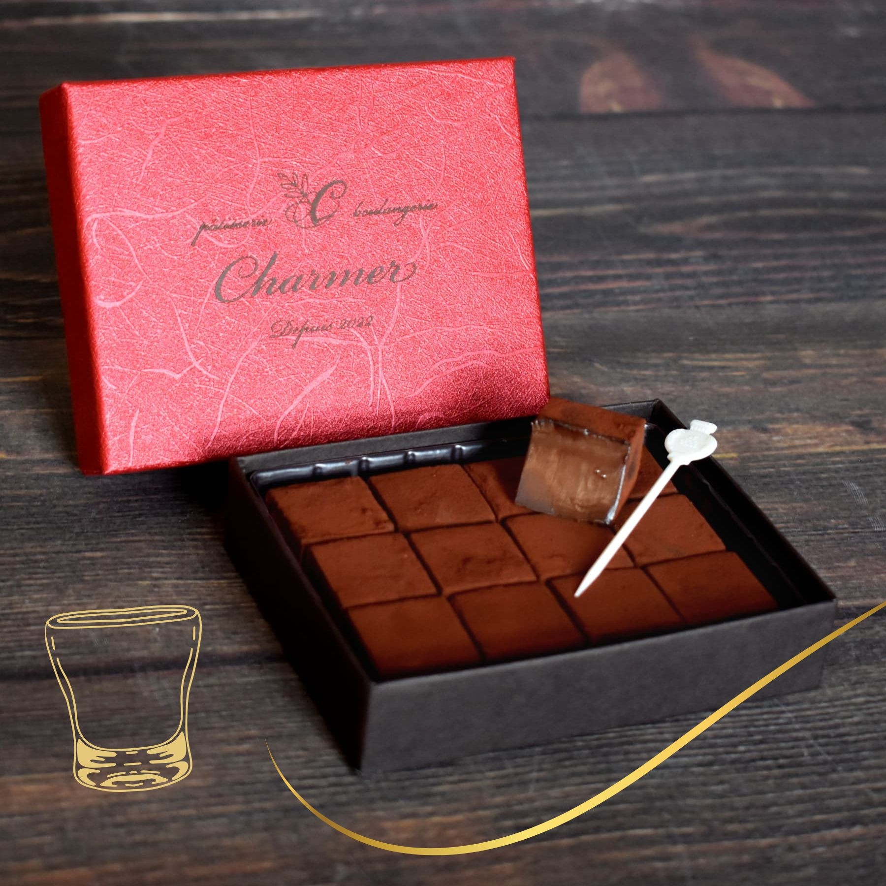 生チョコ ウイスキー