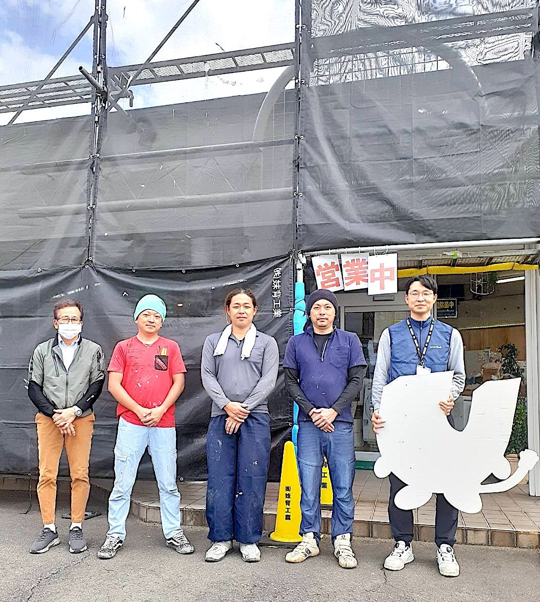 塗装屋さん　ありがとうございました🙇‍♂️