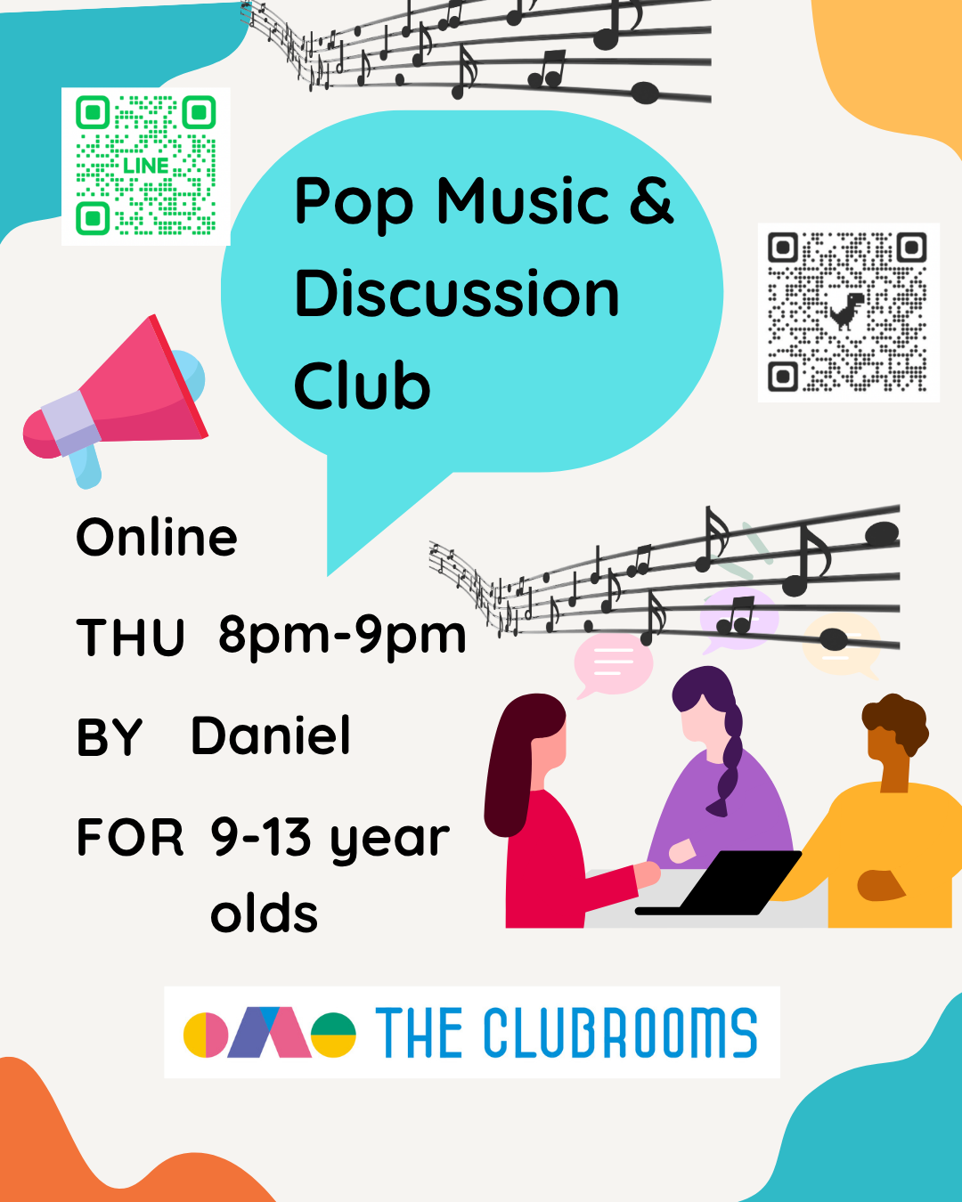 洋楽ディスカッション&表現クラス Pop Music & Discussion Club - Listen. Share. Express.