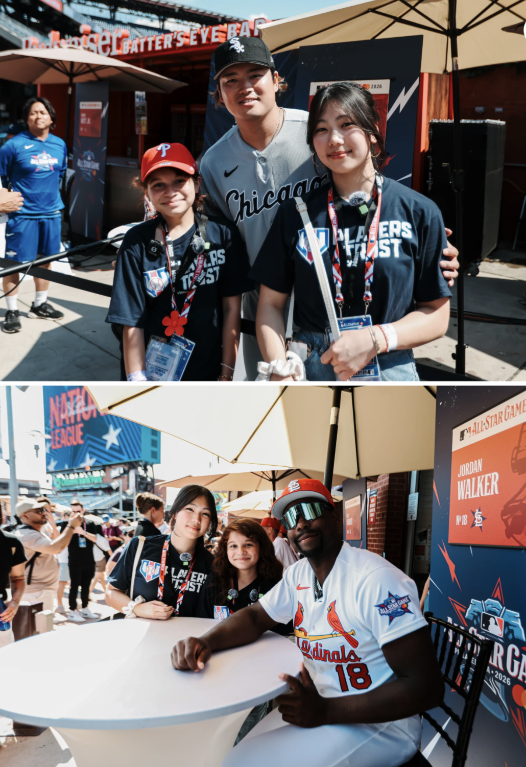 MLBオールスターゲーム公式の学生特派員として選出された参加生徒が英語で取材を敢行しました