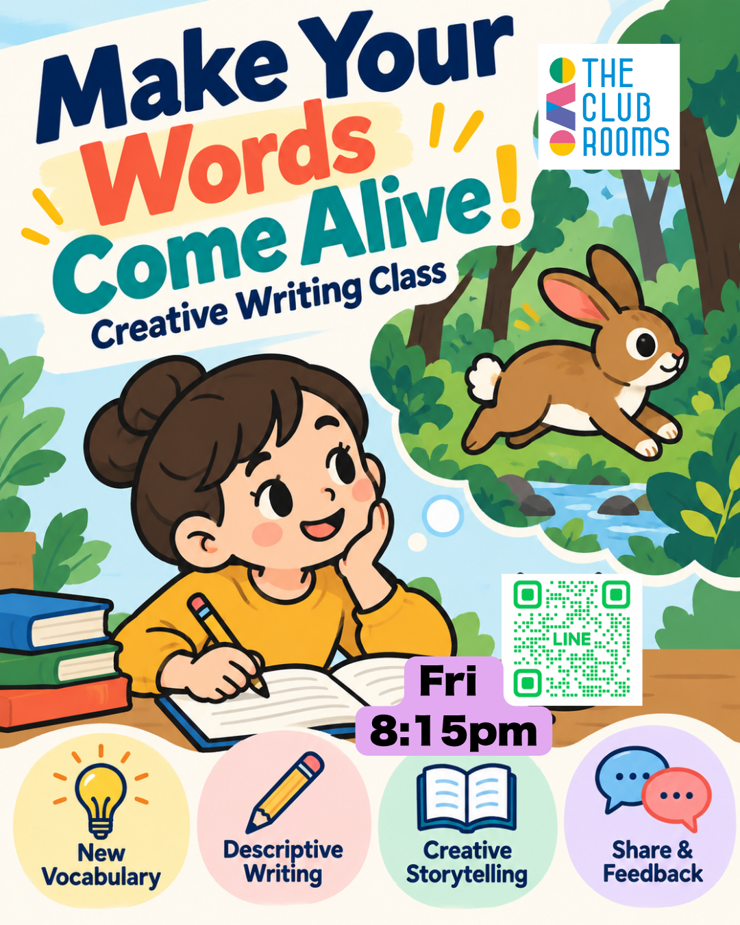 Make Your Words Come Alive! — 英語表現を豊かにするCreative Writingクラス