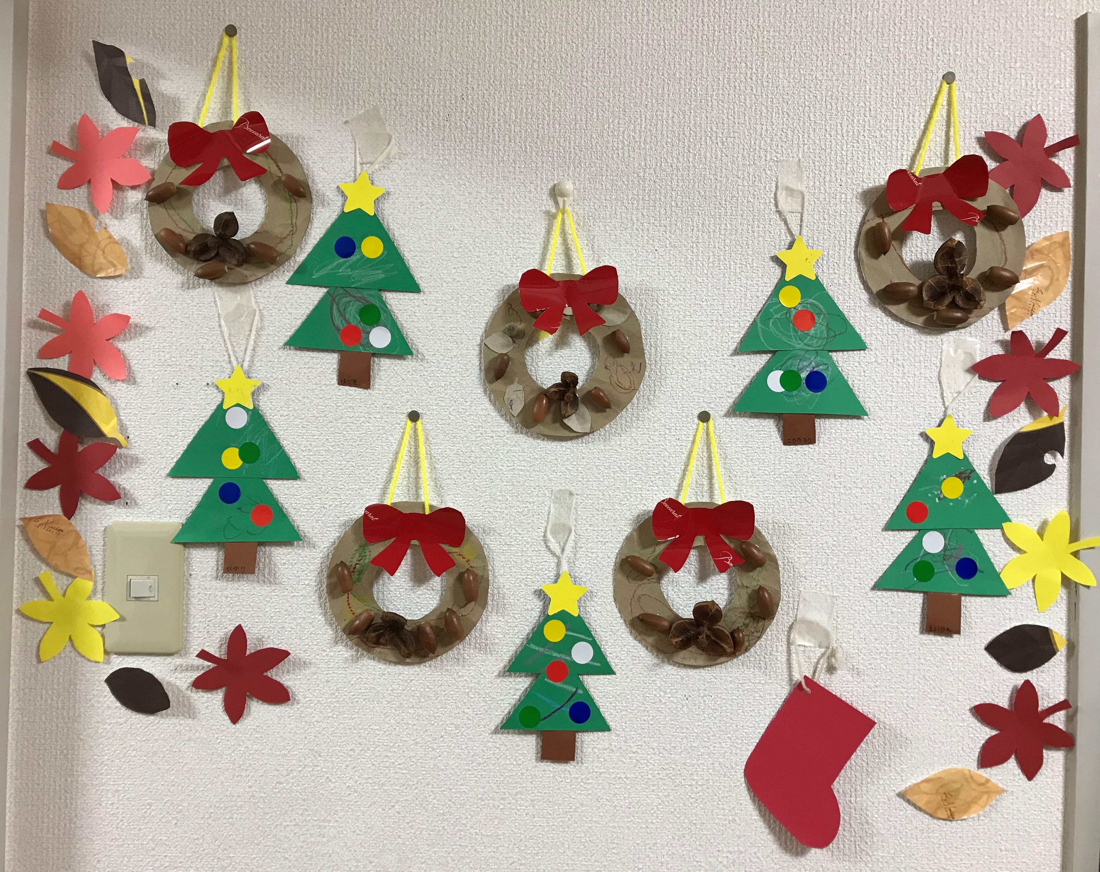 製作⑥2020年11月クリスマスツリーとリース1.JPG