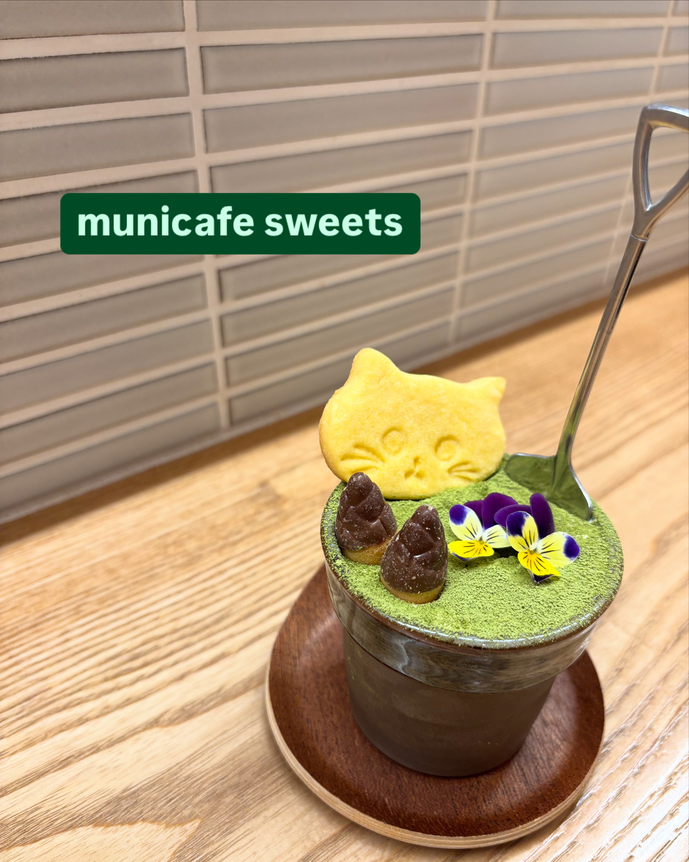 municafeスイーツは季節によってメニューが変わります