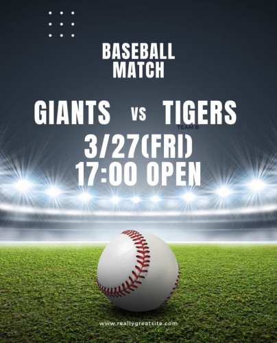 3/27(金)はNPB開幕戦GT戦をLIVEで📺