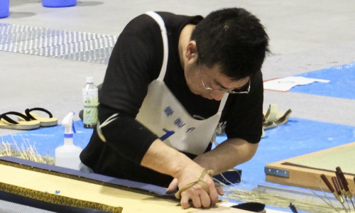 群馬県桐生市 佐藤畳工業 技能グランプリ敢闘賞受賞
