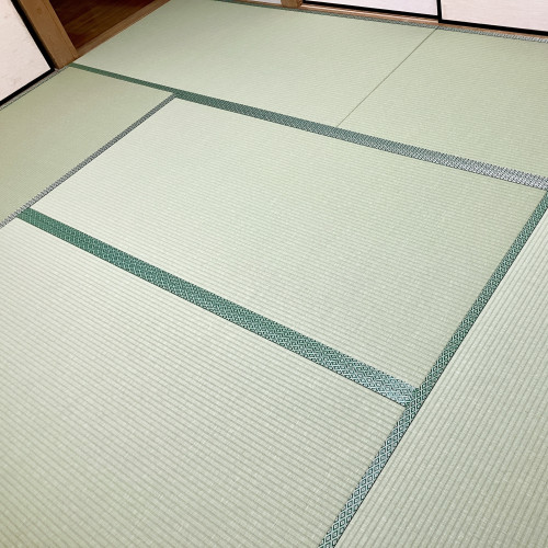 桐生市錦町：ダイケン和紙表の新畳（新調）
