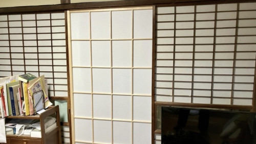 桐生市宮本町での障子新調。用途に合わせてコストを抑えた一般的な障子への入れ替え事例