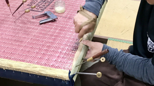 全身で引き締める魂の作業