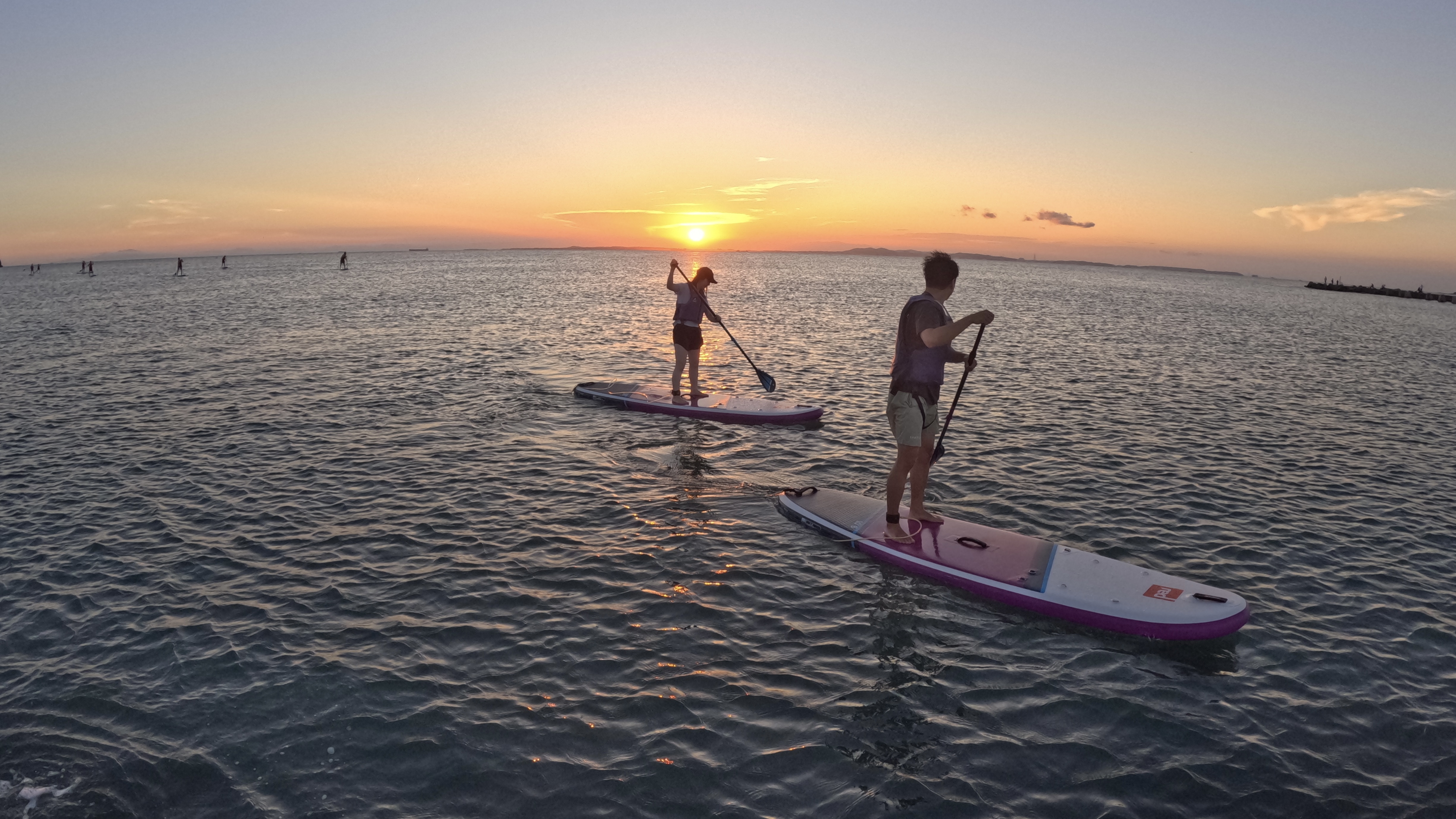 気絶サンセットSUP