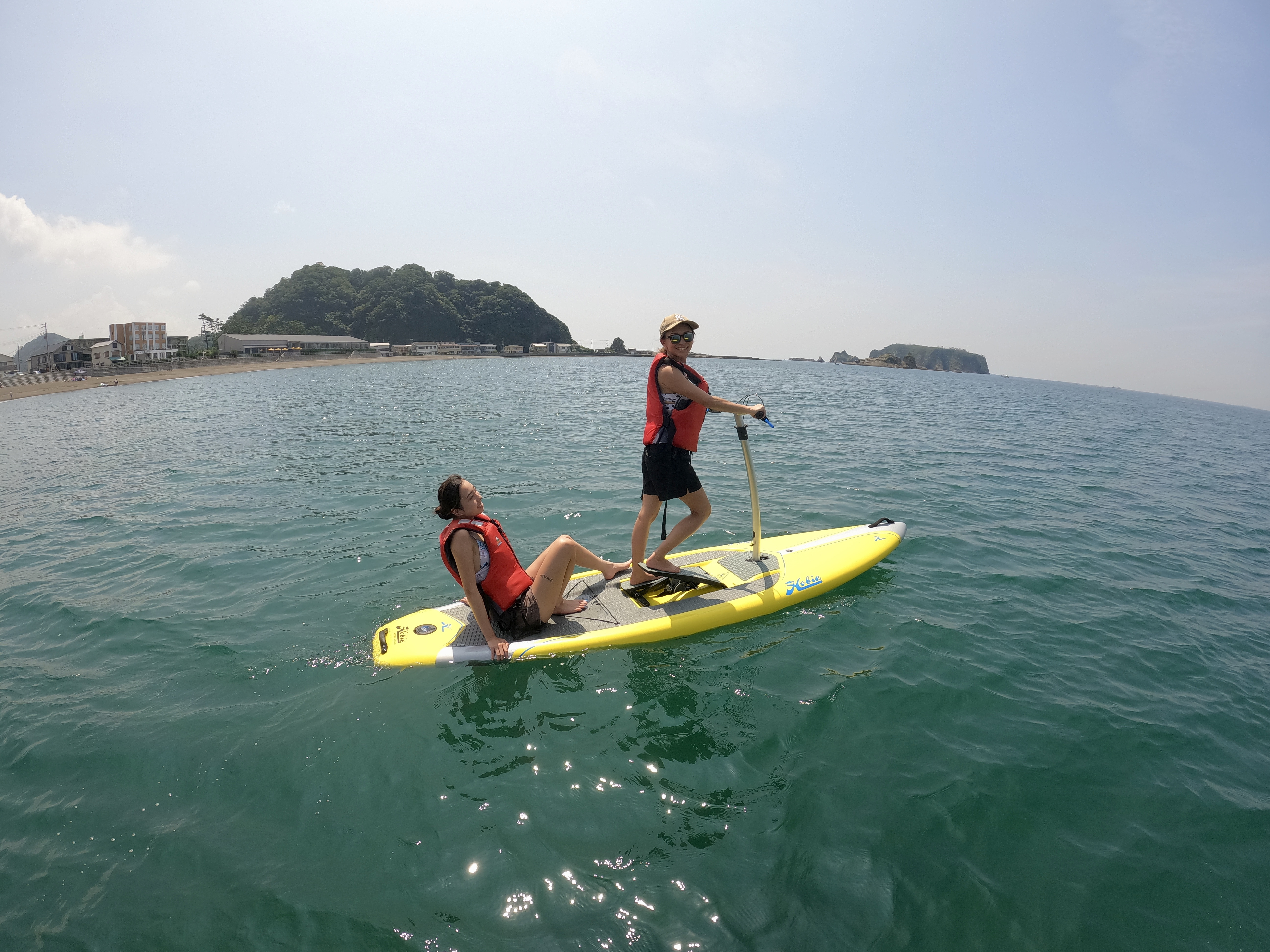 PEDAL(足漕ぎ)SUP体験