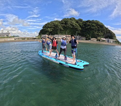 南房総 MEGA SUP体験 団体OK 勝山海岸 人気SUP