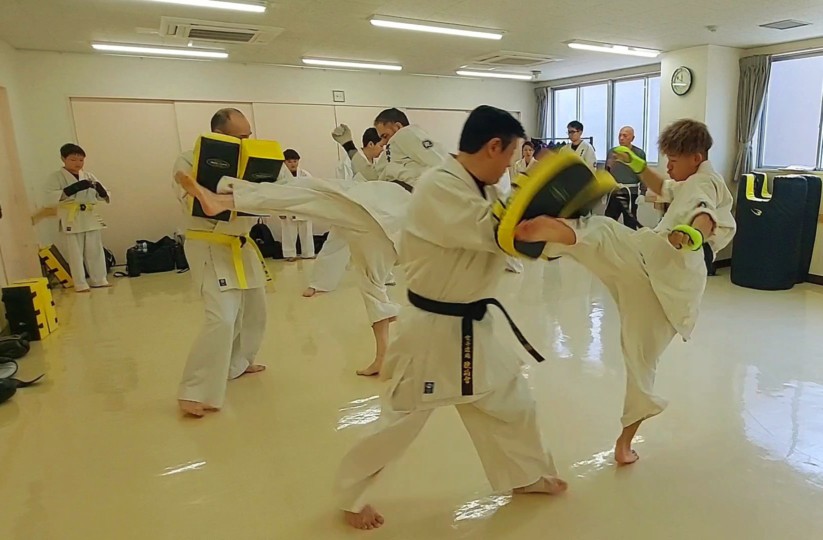 ミット稽古（一般部）